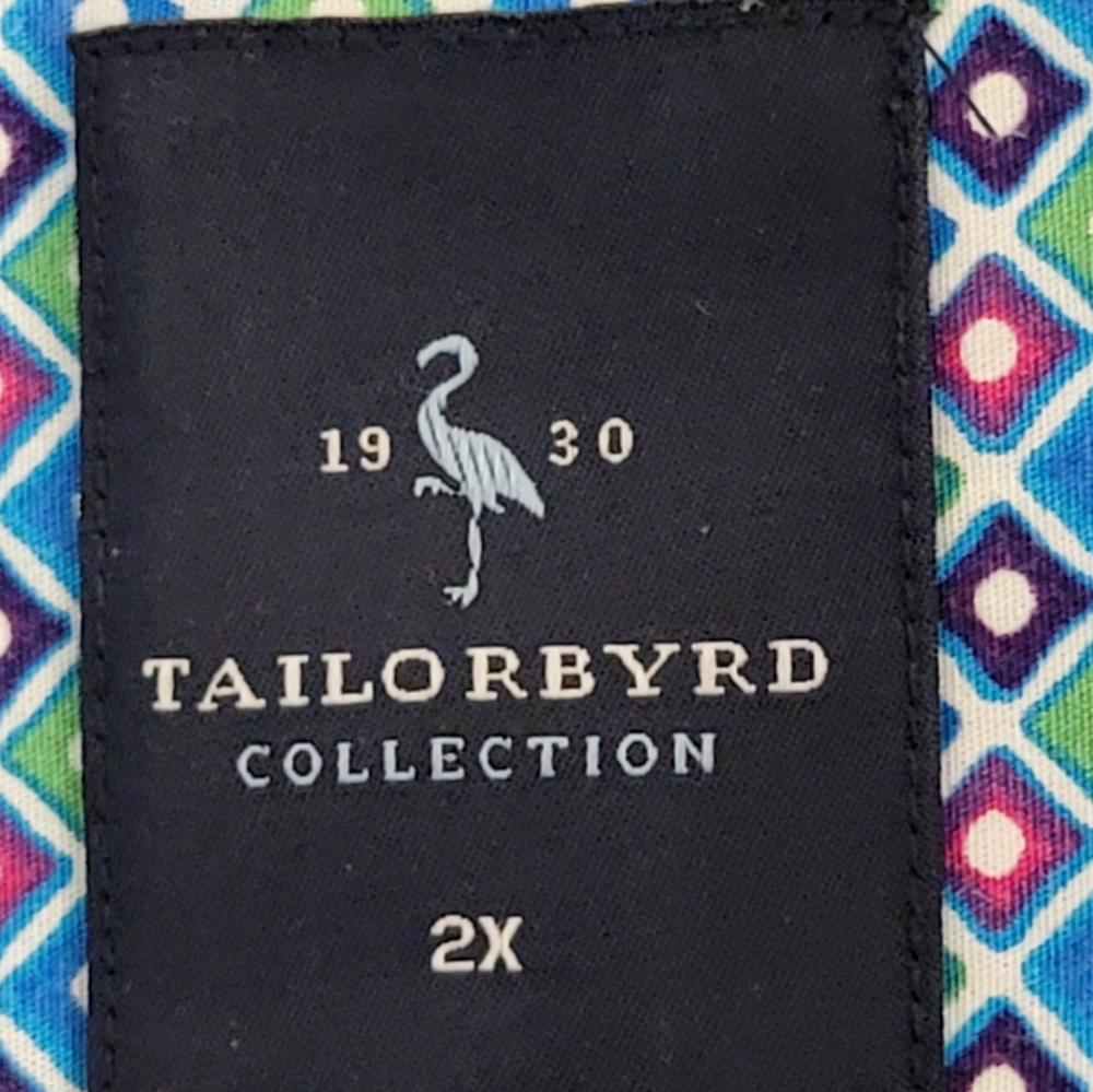 Tailorbyrd Collection Men Printed Button Down Shi… - image 5